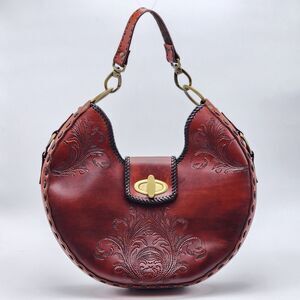 Keara Jean RARE 2012 Fergi Handcrafted Cowhide Leather Bag